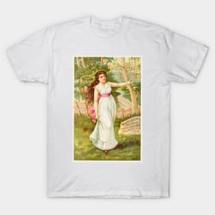 Hall's Vegetable Sicilian Hair Renewer Advertisment T-Shirt